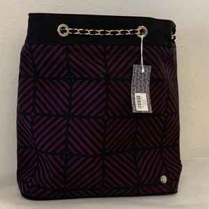 Black and Purple Nordstrom Backpack